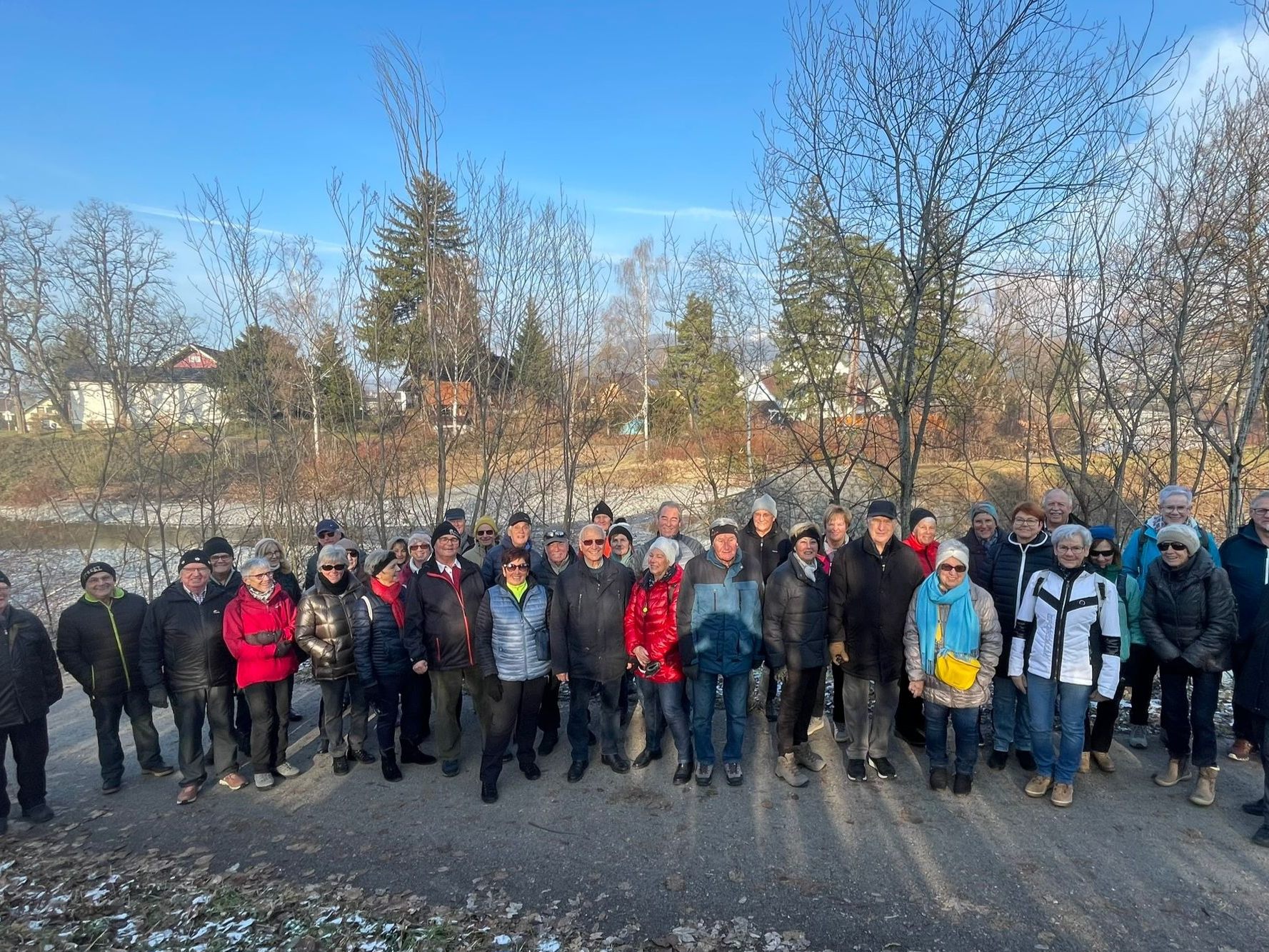 Erste Wanderung der Seniorenrunde Rankweil im neuen Jahr.