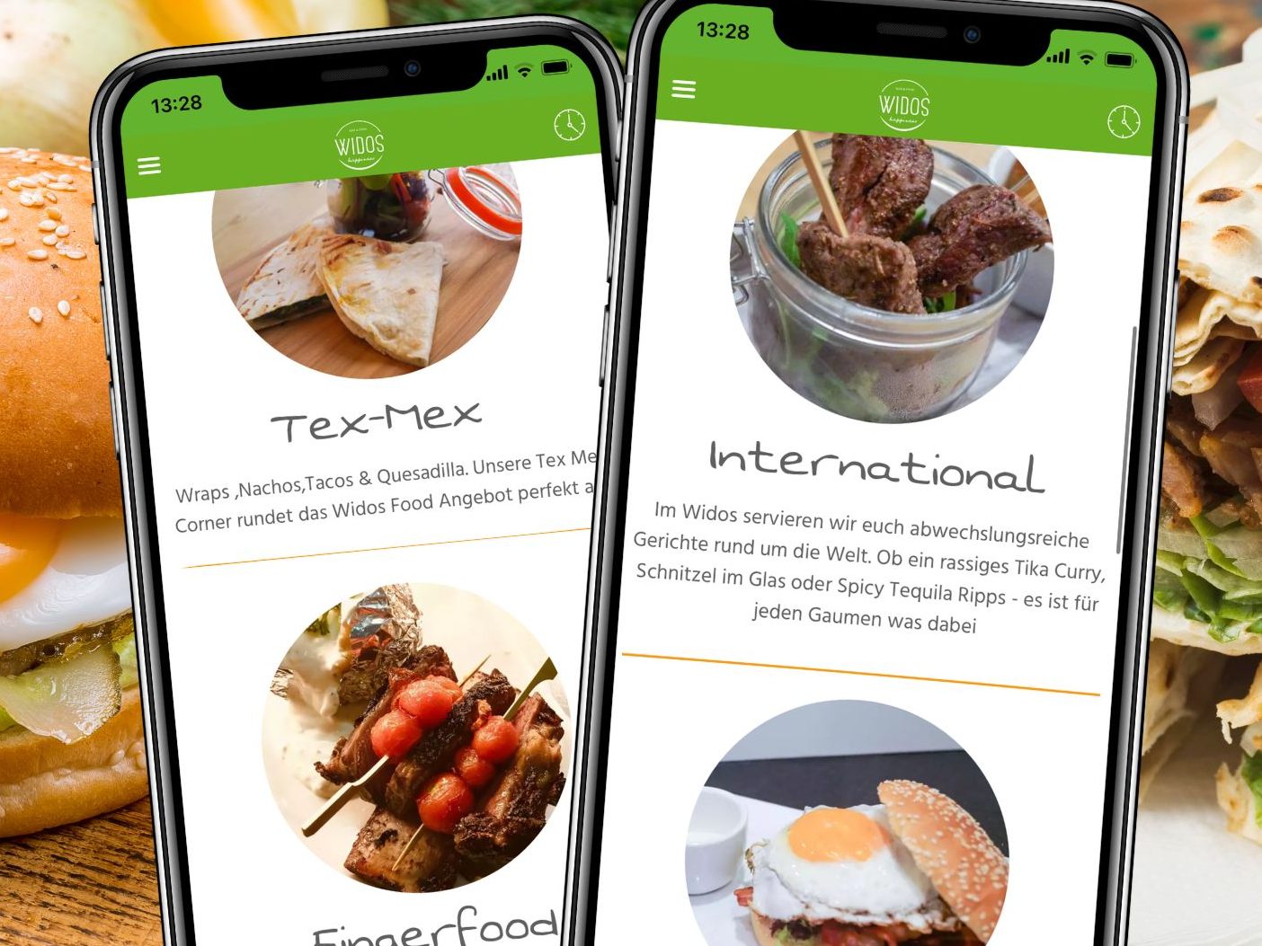 Von deftigen Burgern über mexikanische Speisen bis hin zu vegetarischen Delikatessen – hier finden alle ihr Lieblingsgericht.