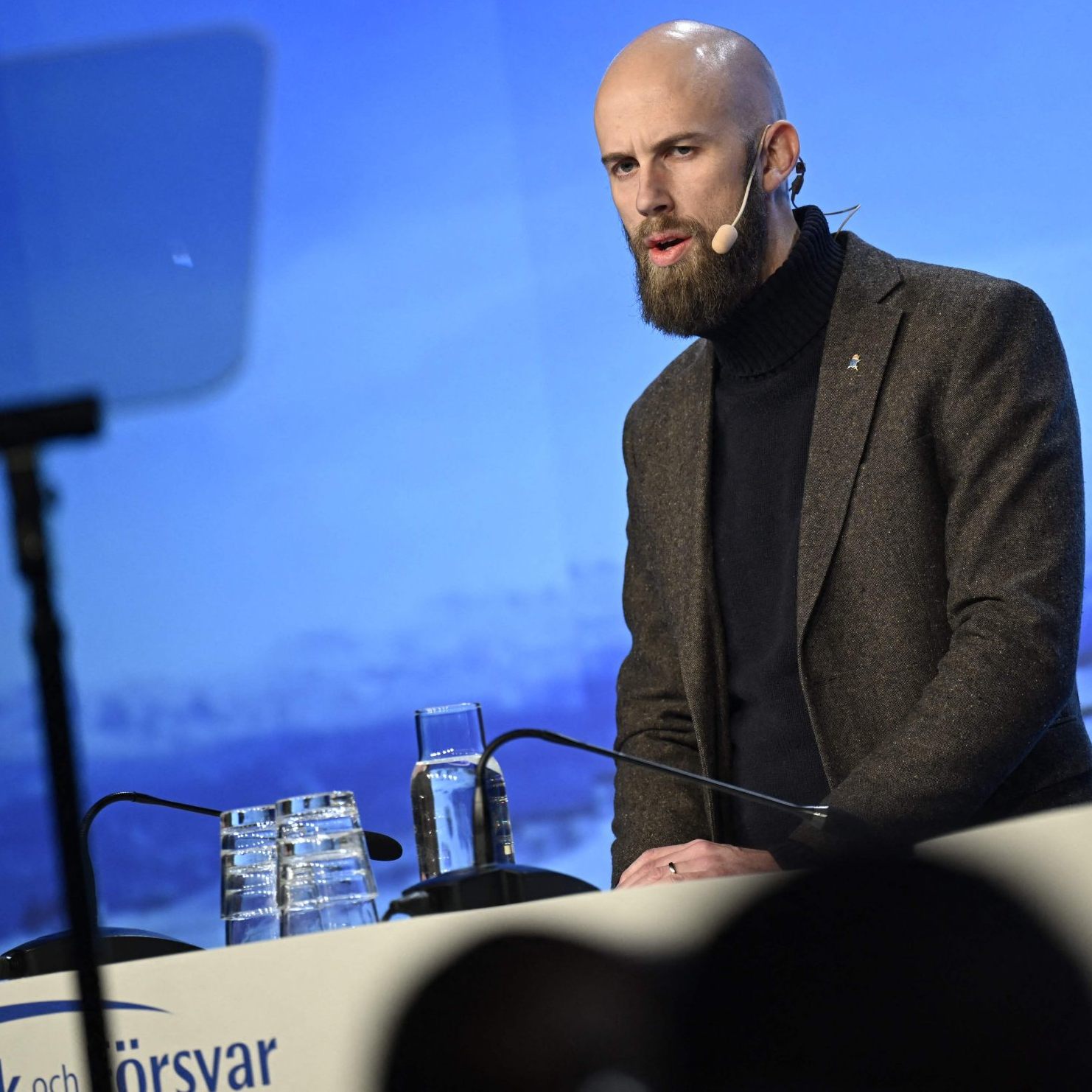 Zivilschutz-Minister Carl-Oskar Bohlin.