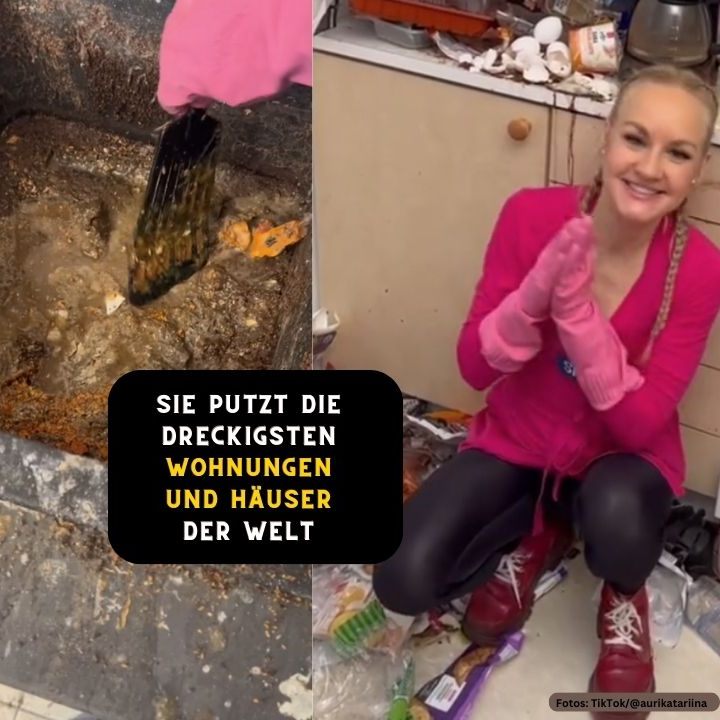 Auri putzt die dreckigsten Küchen der Welt.