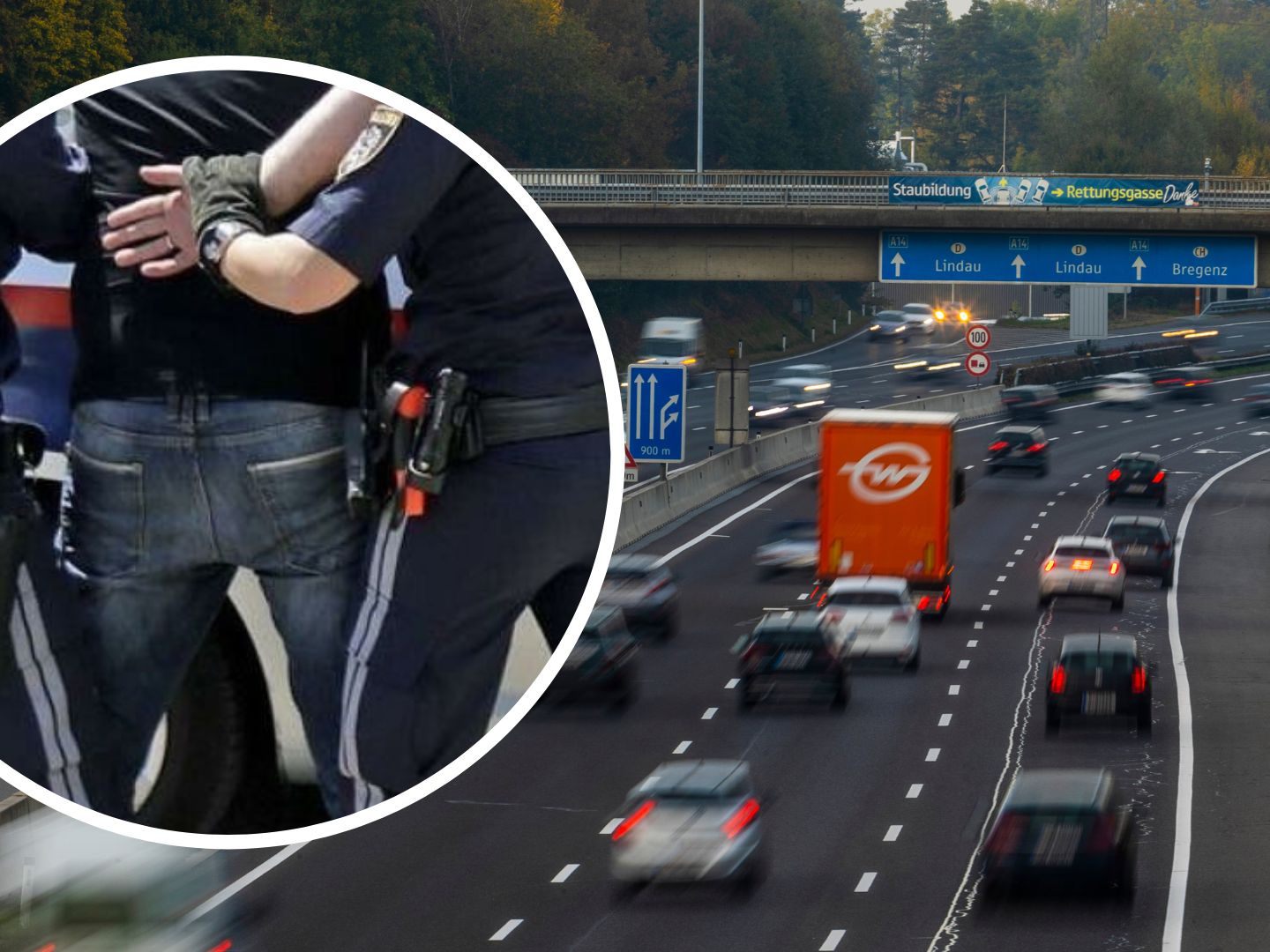 Illegale Einreise in Wolfurt gestoppt Illegale Einreise in Wolfurt gestoppt
