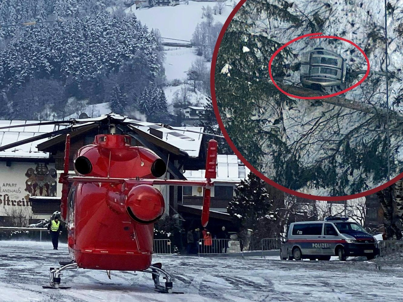 Update nach dem Gondelabsturz in Hochoetz. Update nach dem Gondelabsturz in Hochoetz.