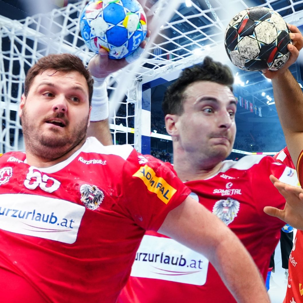 Wagner und Herburger (l) wollen den Traum für Österreich gegen Spanien wahr machen.