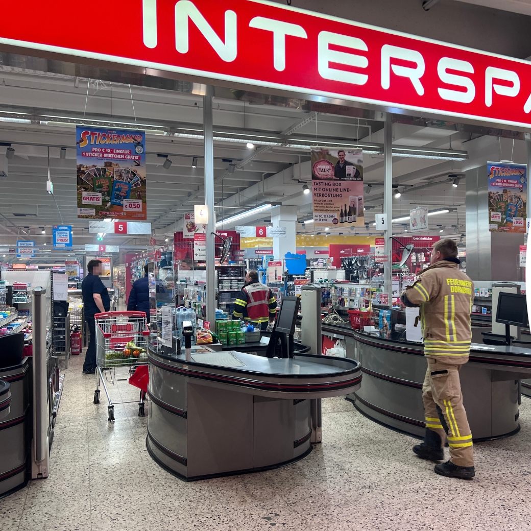 Großeinsatz im Messepark.