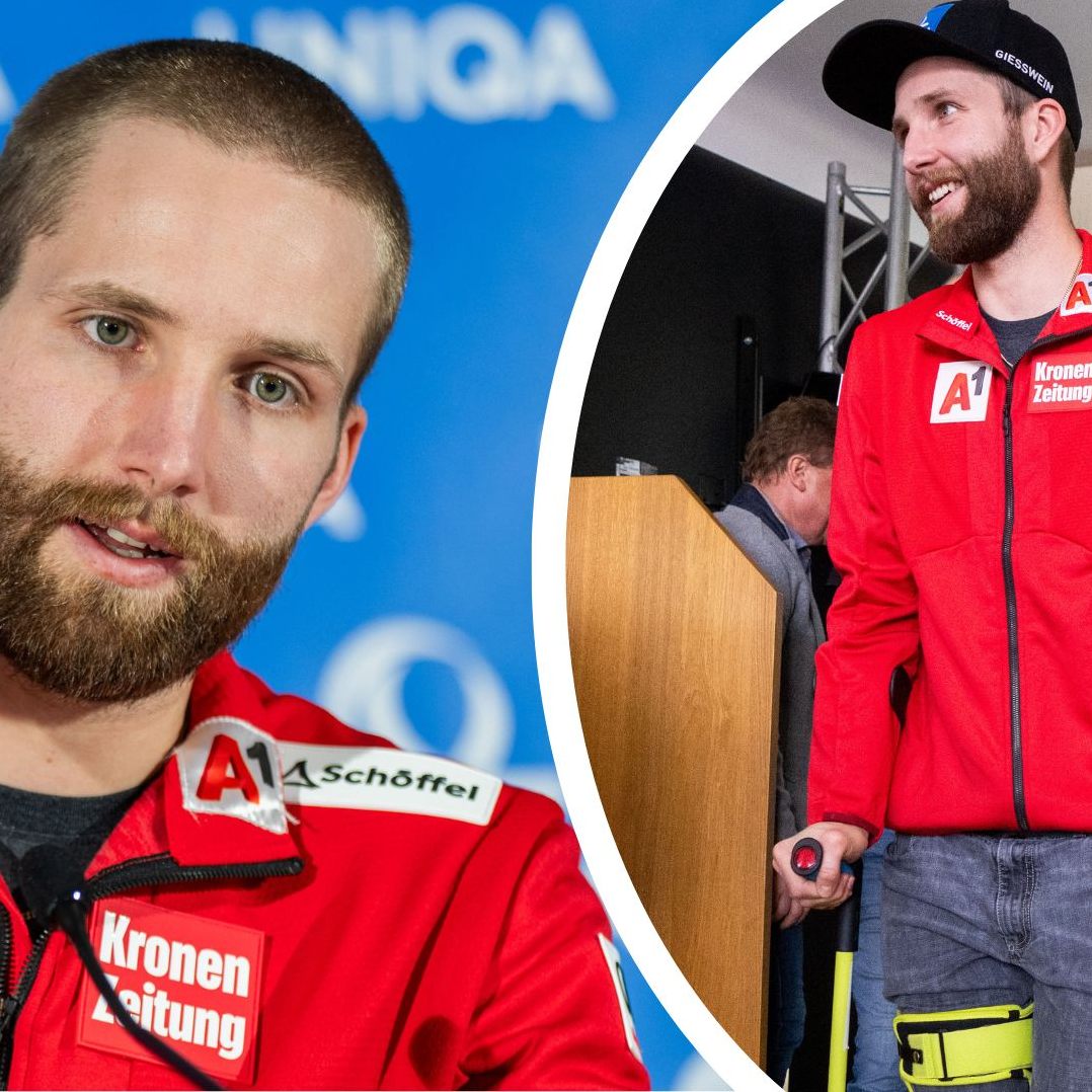 In drei Wochen soll der Kärntner nach seinem Kreuzbandriss wieder ohne Krücken unterwegs sein