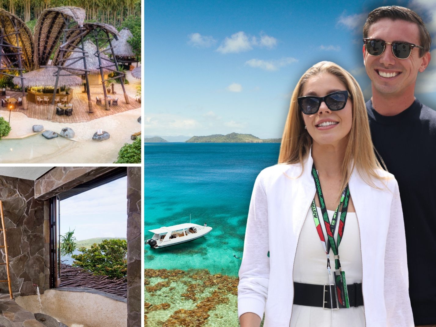 Das Paar verbringt ihren Urlaub gerade in purem Luxus. (Symbolbild)