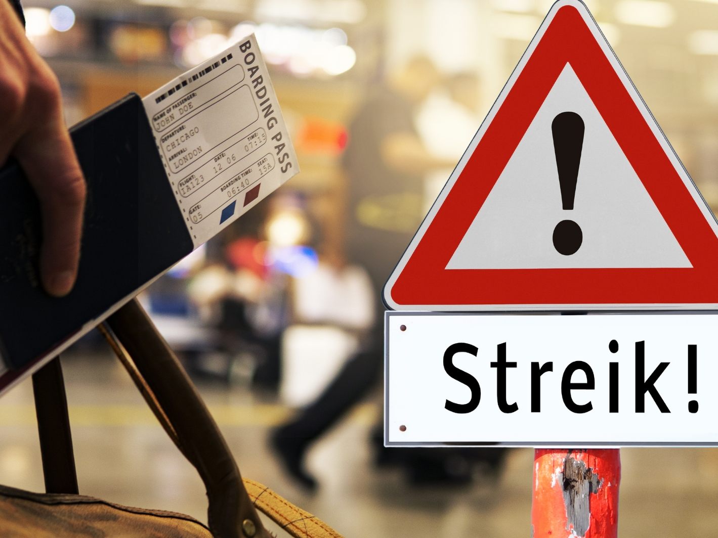 Der geplante eintägige Streik beim Sicherheitspersonal wird am Donnerstag die deutschen Flughäfen größtenteils lahmlegen. (Symbolbild) Der geplante eintägige Streik beim Sicherheitspersonal wird am Donnerstag die deutschen Flughäfen größtenteils lahmlegen. (Symbolbild)