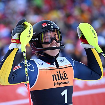 Swenn Larsson führt im Soldeu-Slalom