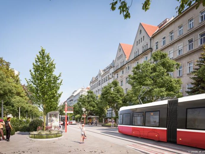 Die Anrainer zeigen sich wenig glücklich mit der Neu-Streckenplanung der Wiener Bim-Linie 12.