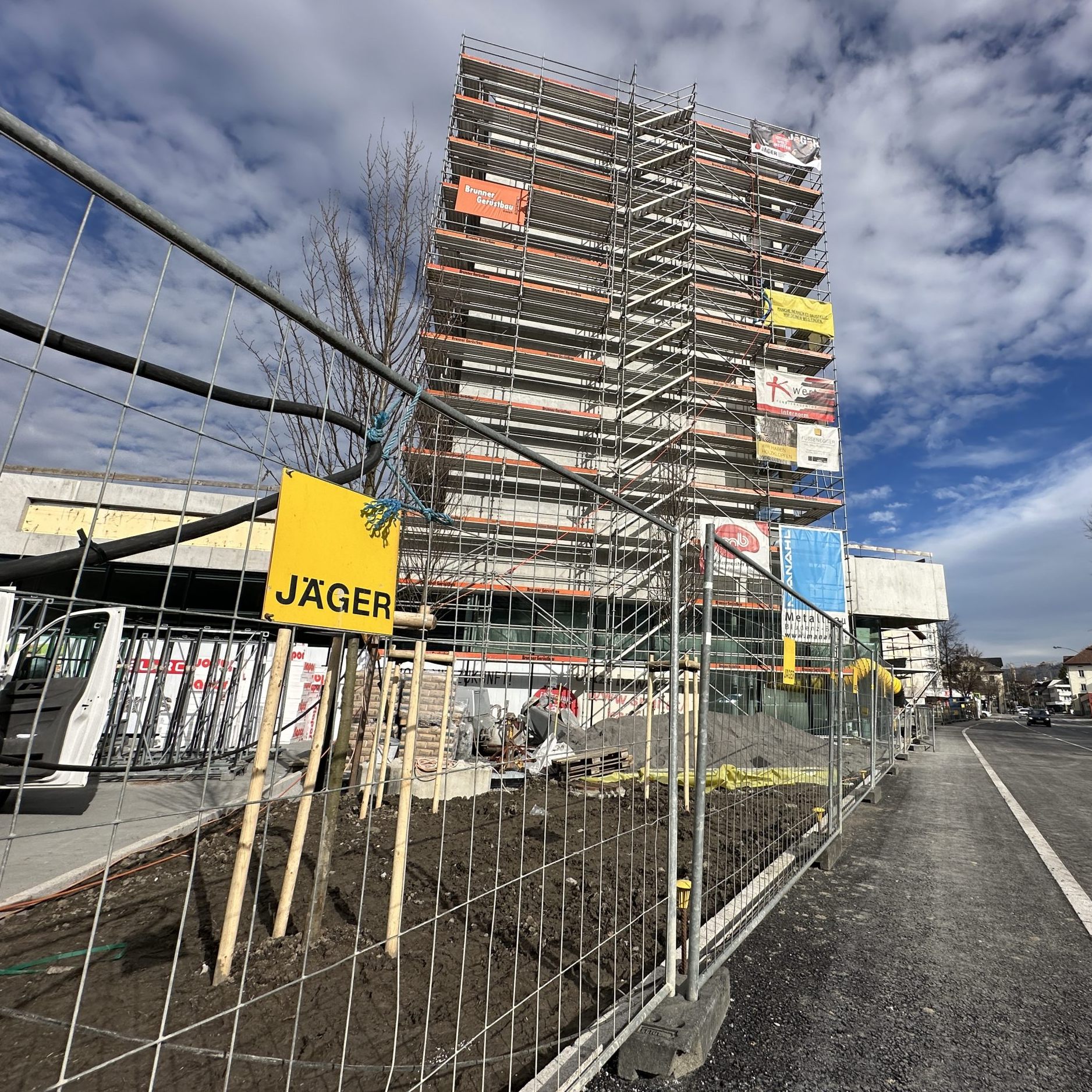 Der neue Eurospar Dornbirn-Rose nimmt Gestalt an.