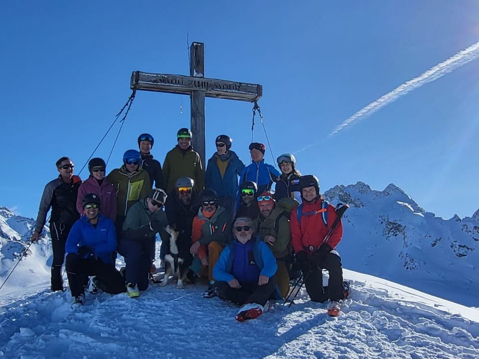 Kneipp Aktiv auf dem Hennakopf auf der Silvretta
