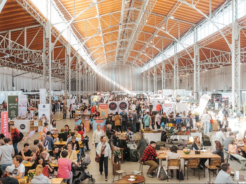 Der Edelstoff-Frühlingsmarkt am 4. und 5. Mai in Wien.