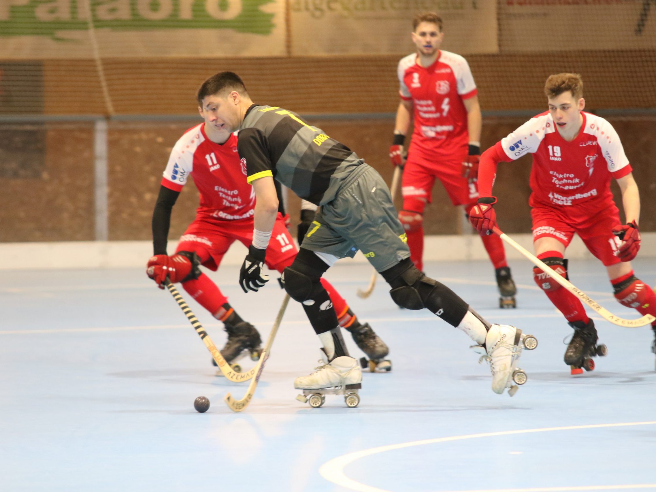 Die Fans sahen beim Derby Rollhockeysport vom Feinsten.