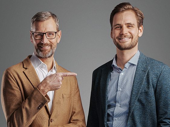 Gemeinsame Geschäftsführung Jürgen Sutterlüty mit Sohn Florian Sutterlüty