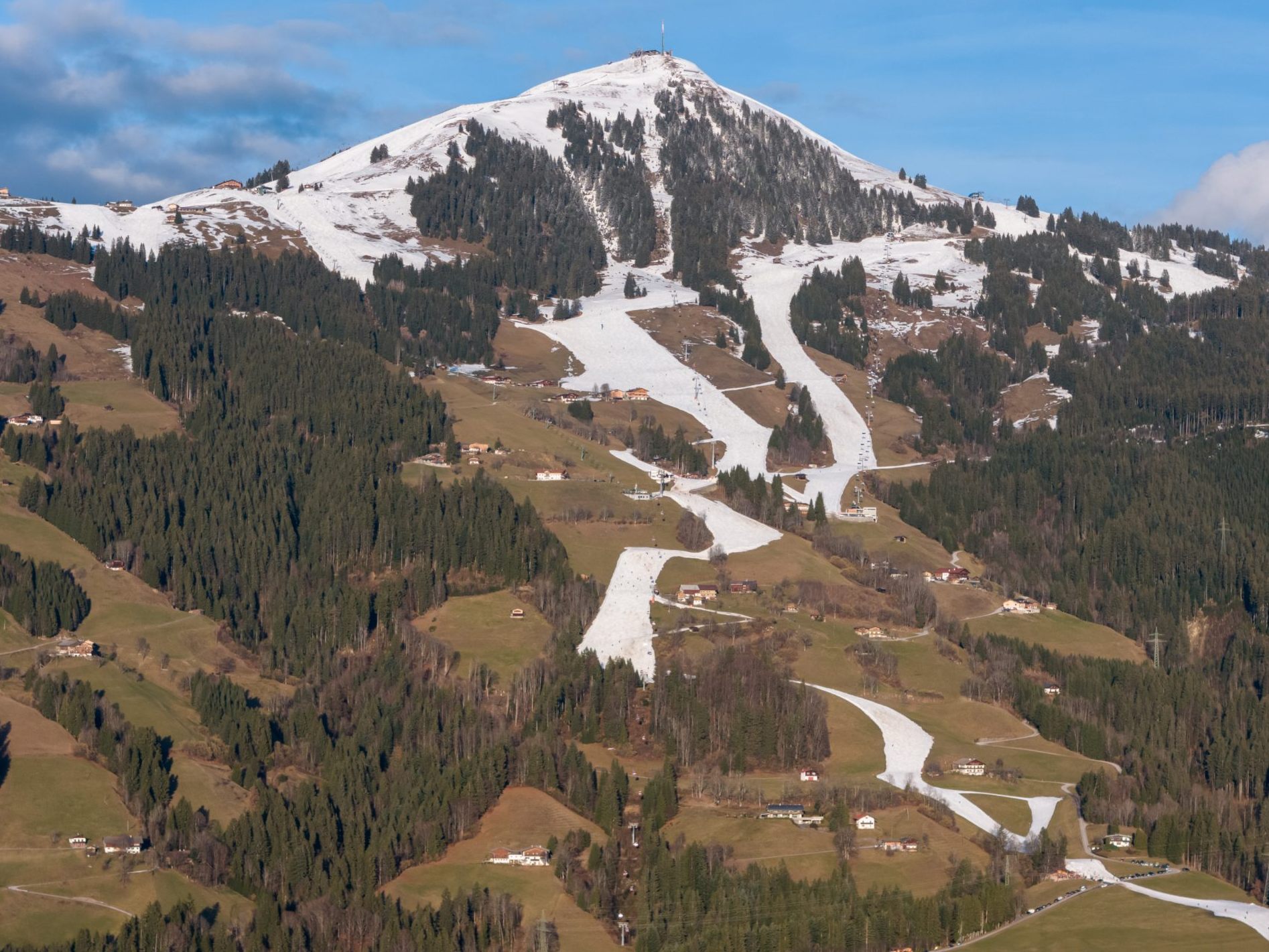 Der Klimawandel machte sich in diesem Winter stark bemerkbar.