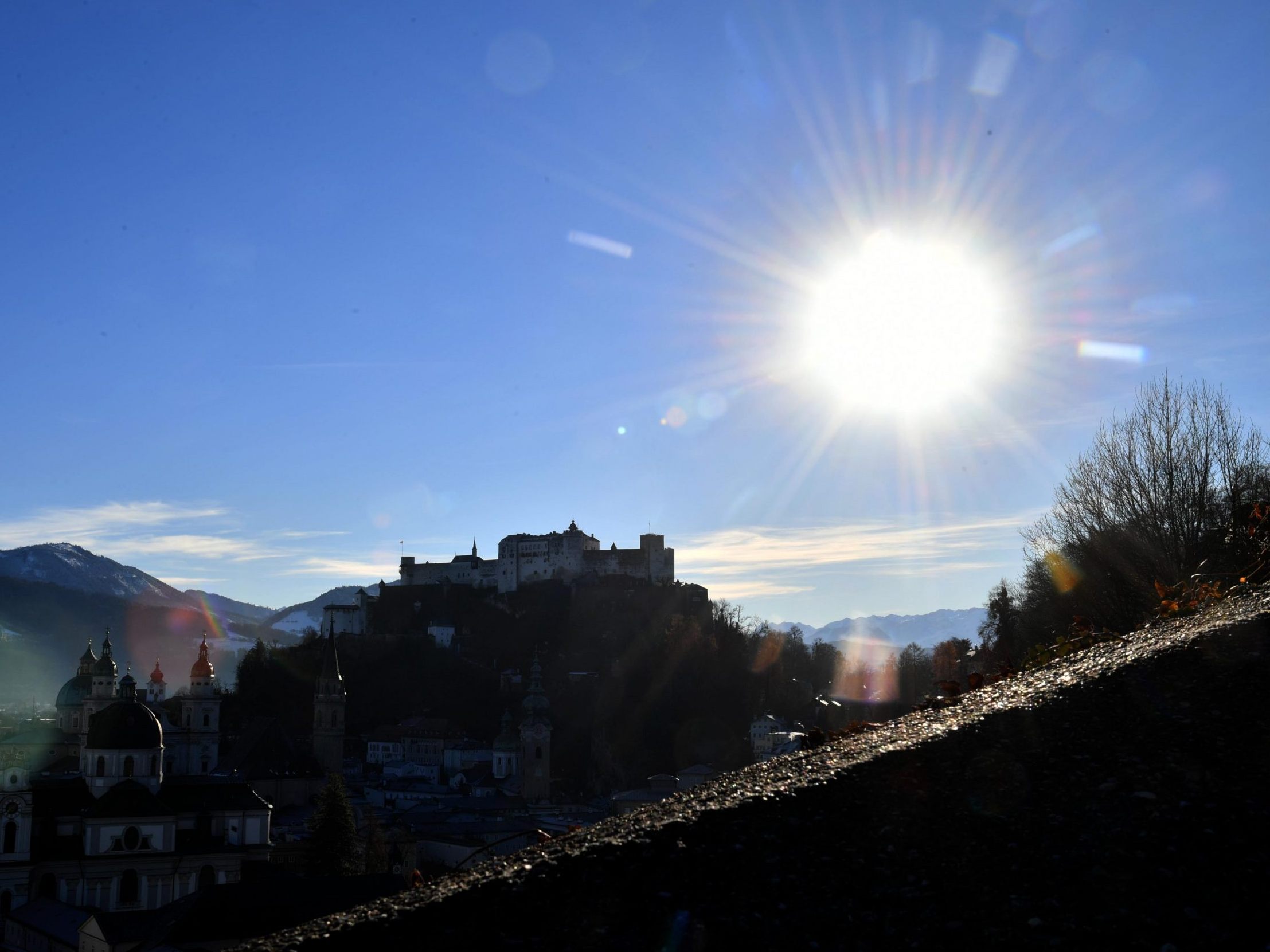 Der Jänner 2024 war mild, sonnig und brachte meist wenig Neuschnee.