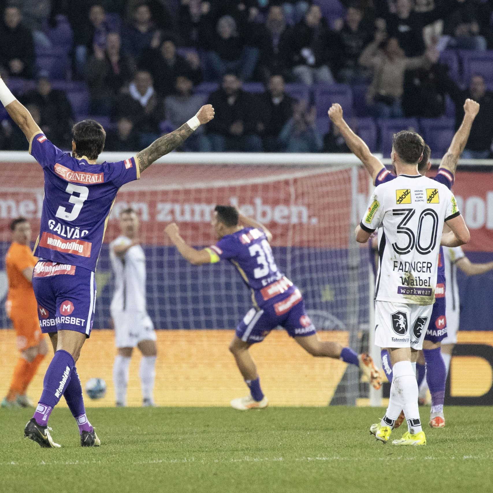 Austria Wien feiert Führungstreffer