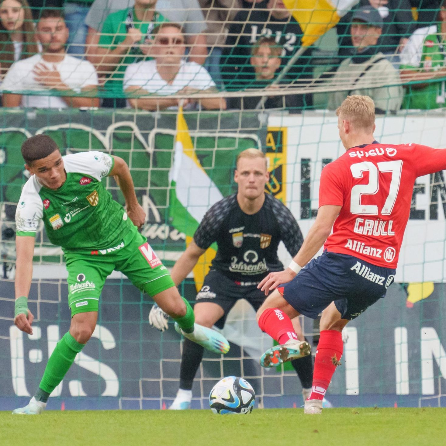 Im Ländle feierte Rapid im Oktober einen 5:0-Sieg.