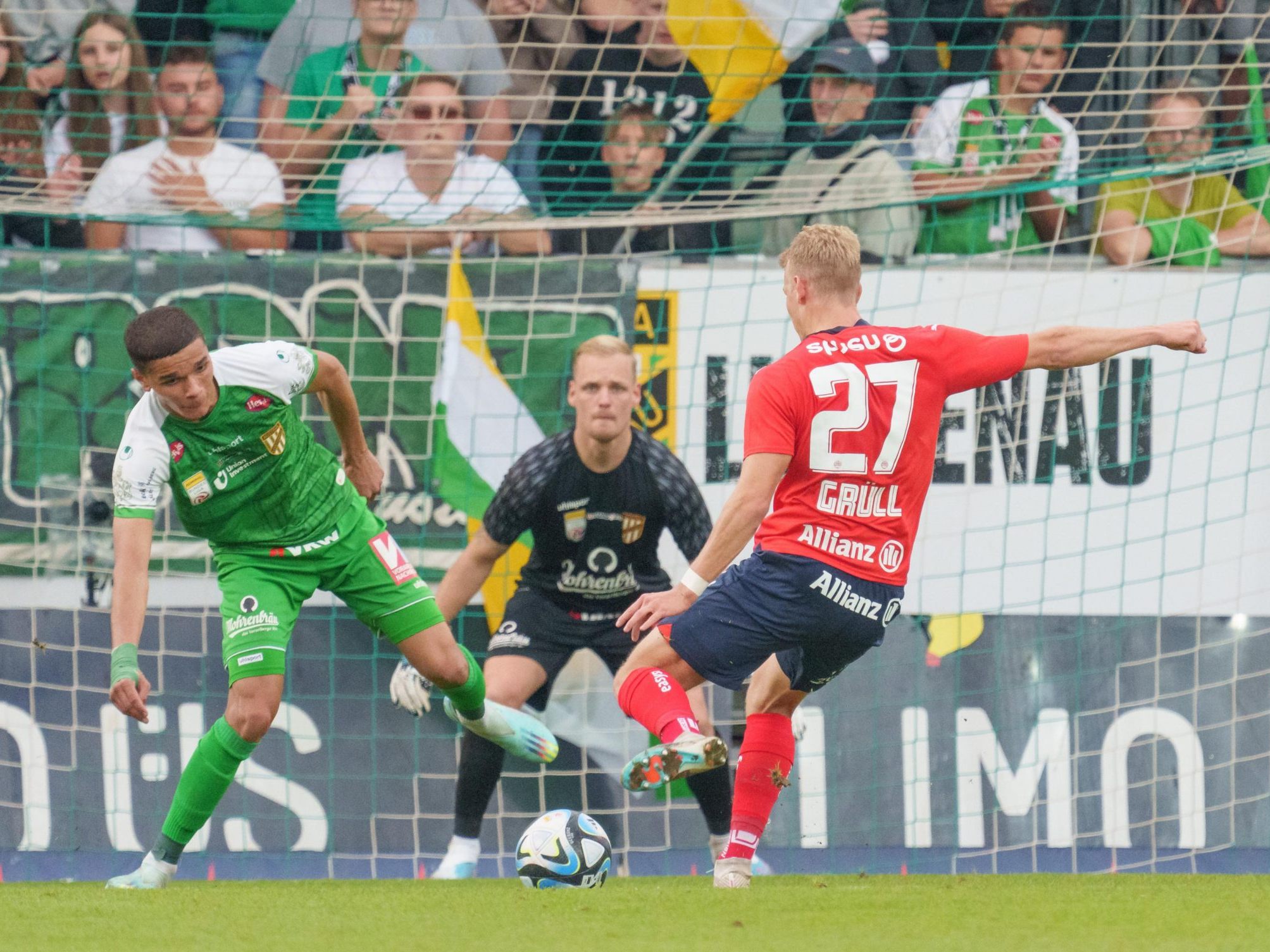 Im Ländle feierte Rapid im Oktober einen 5:0-Sieg.