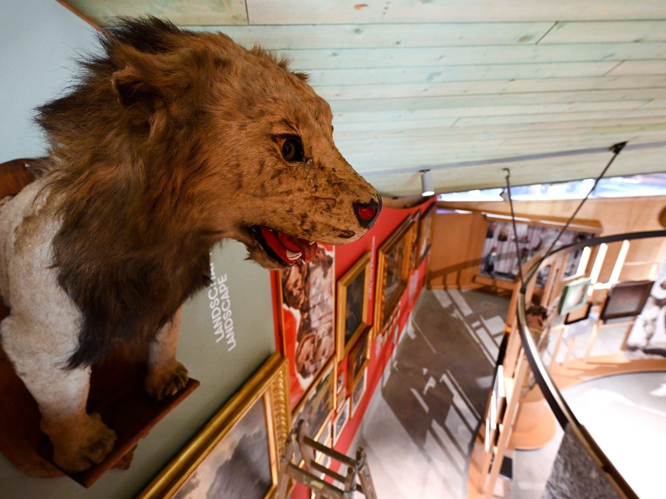 Das neue Wiener Pratermuseum wenige Wochen vor der Eröffnung. Das neue Wiener Pratermuseum wenige Wochen vor der Eröffnung.