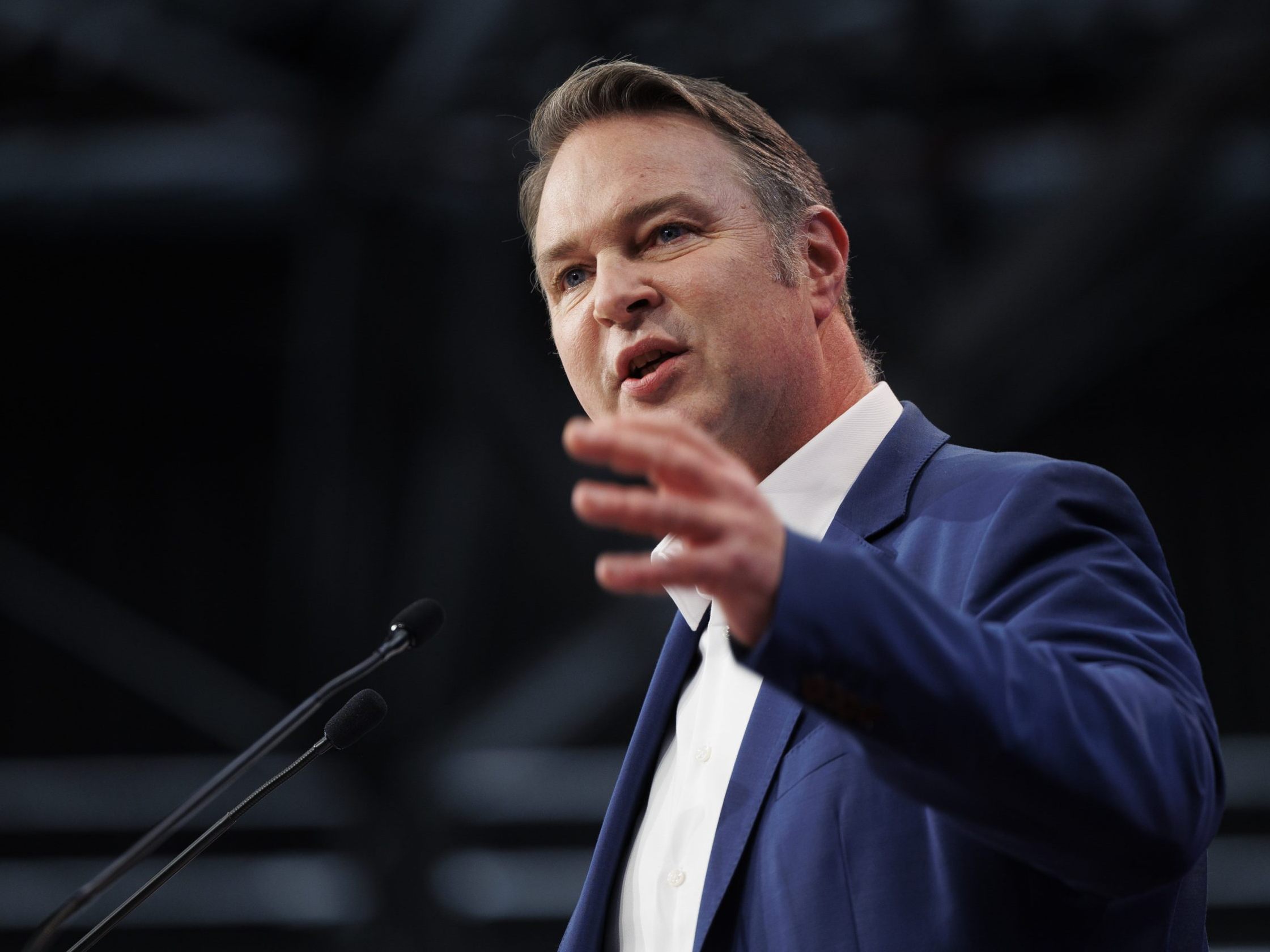 Babler attackierte die FPÖ beim Februargedenken. Babler attackierte die FPÖ beim Februargedenken.