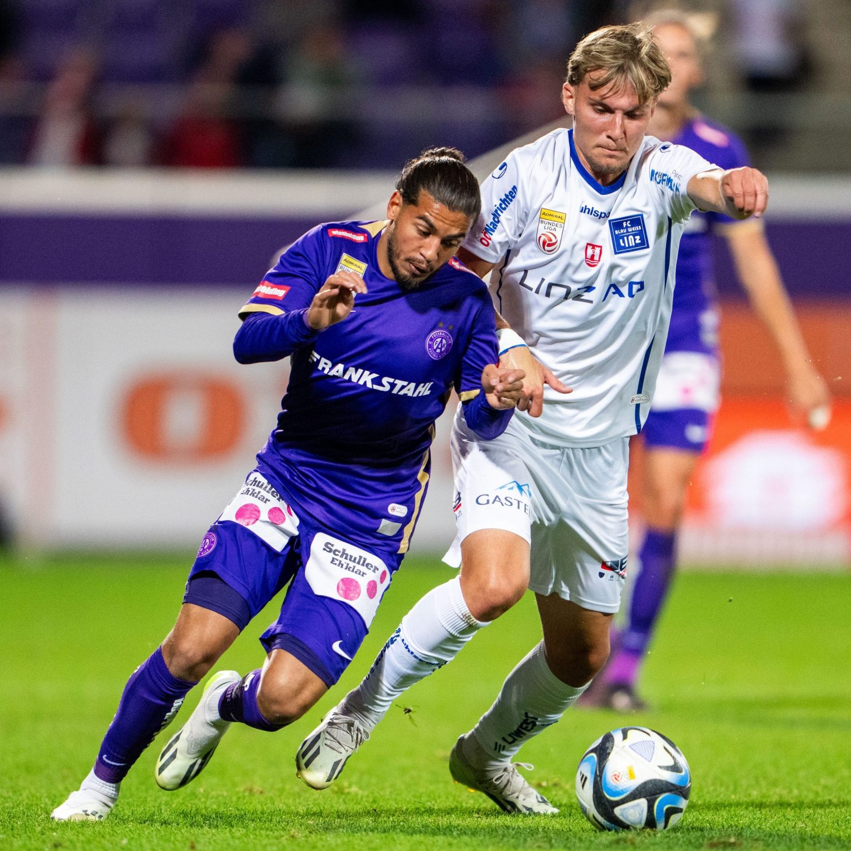 Im Oktober feierte die Austria einen klaren Sieg gegen Blau-Weiß Linz.