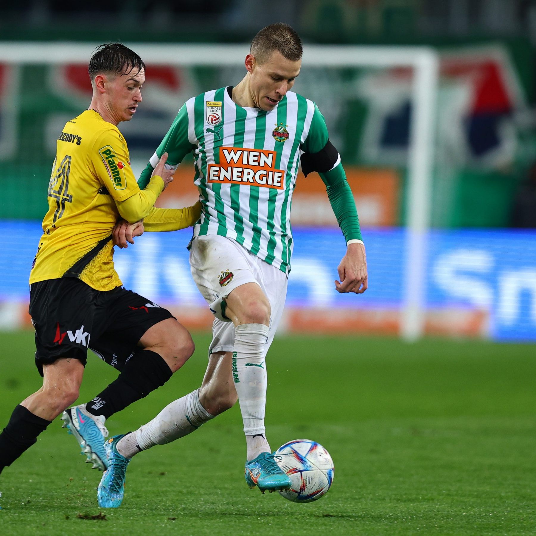 Pejic blieb in 36 Pflichtspielen für Rapid Wien ohne Treffer.