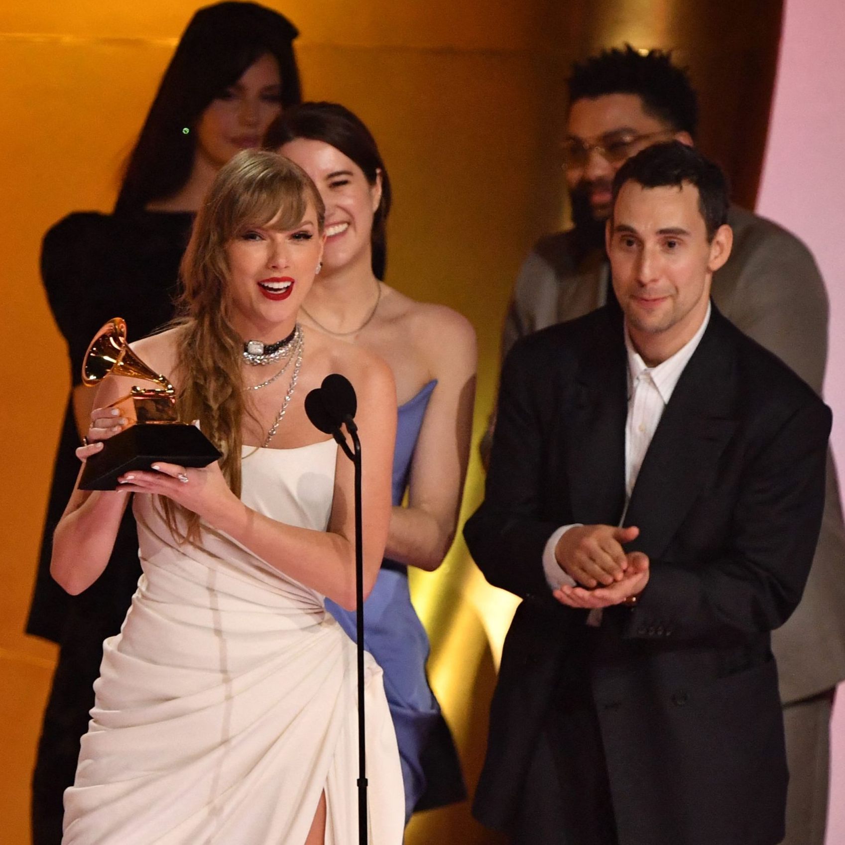 Taylor Swift mit dem viertem Album-Grammy.