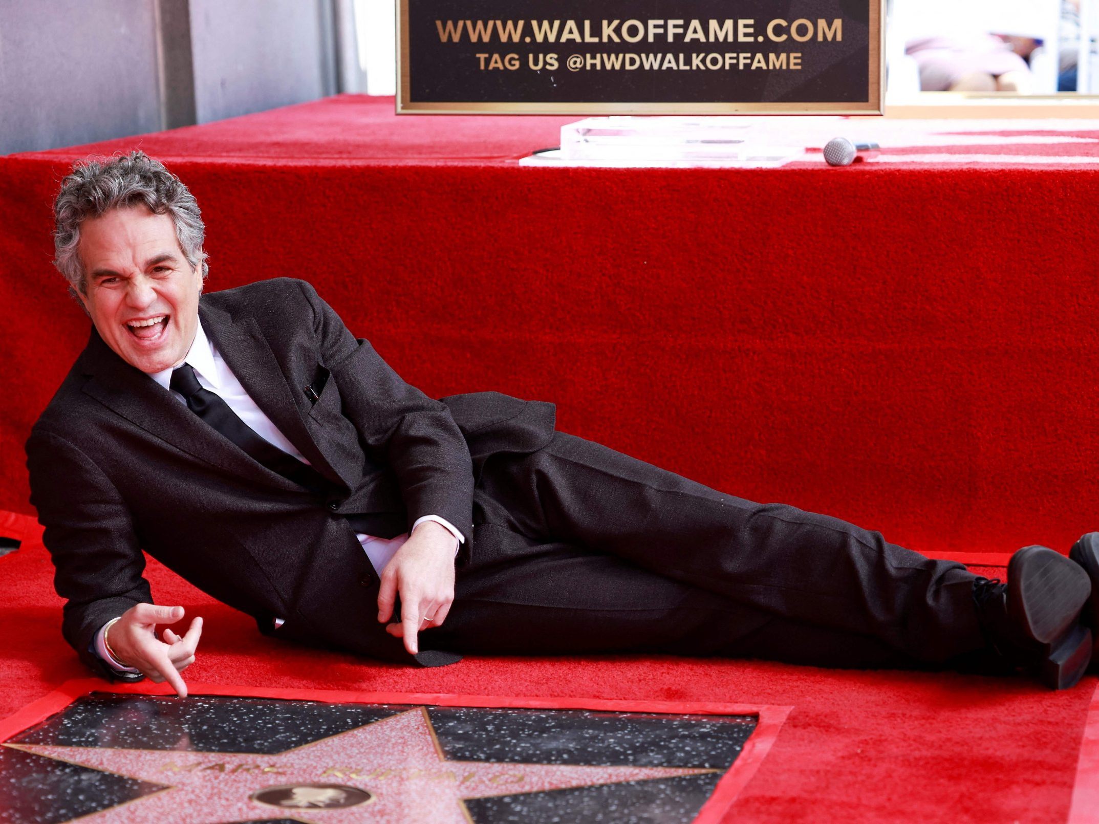 Mark Ruffalo darf sich über einen Stern auf dem Walk of Fame freuen.