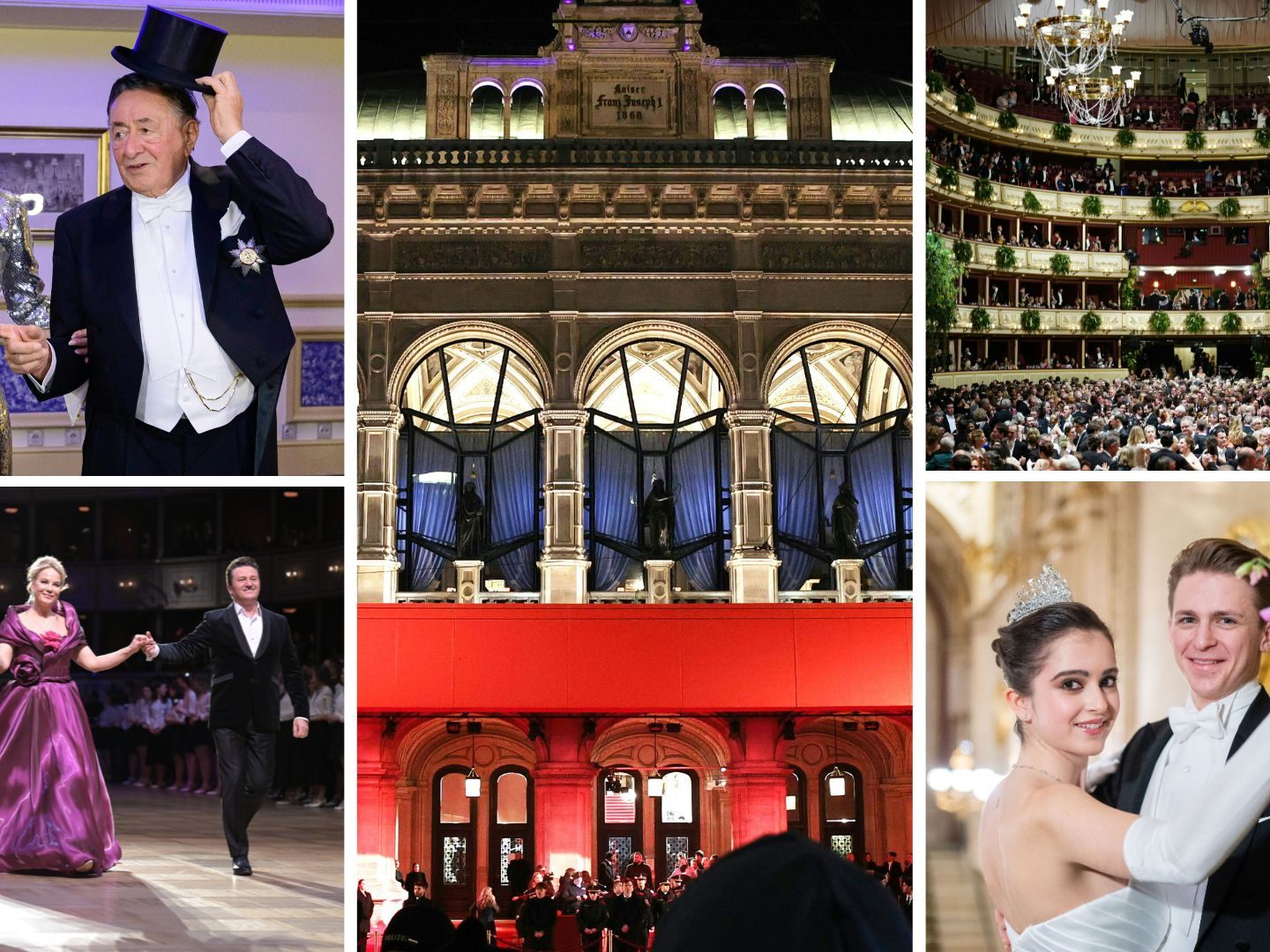 Alle Bilder vom Wiener Opernball 2024.