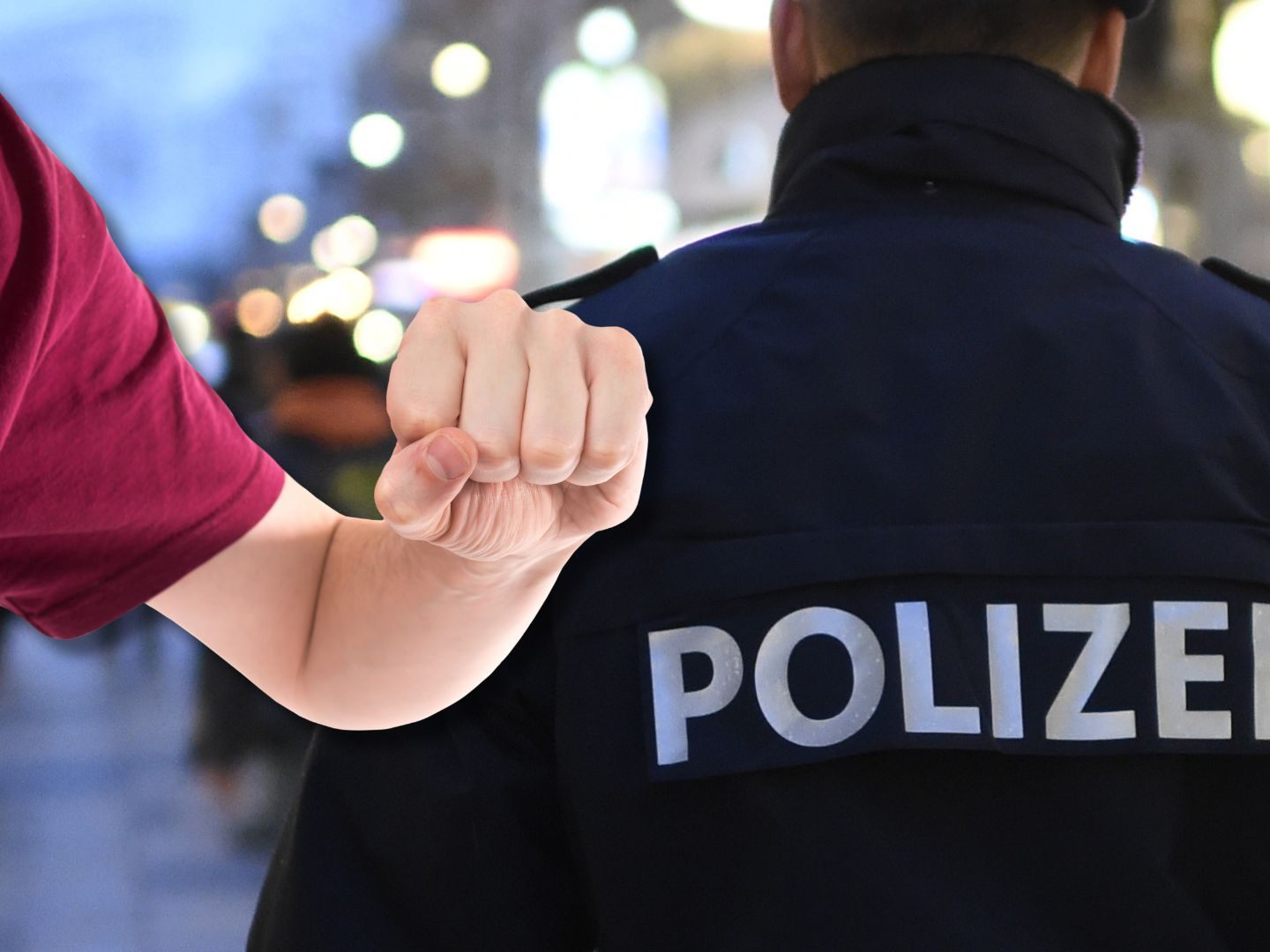 Der aggressive 30-Jährige wurde festgenommen. Der aggressive 30-Jährige wurde festgenommen.