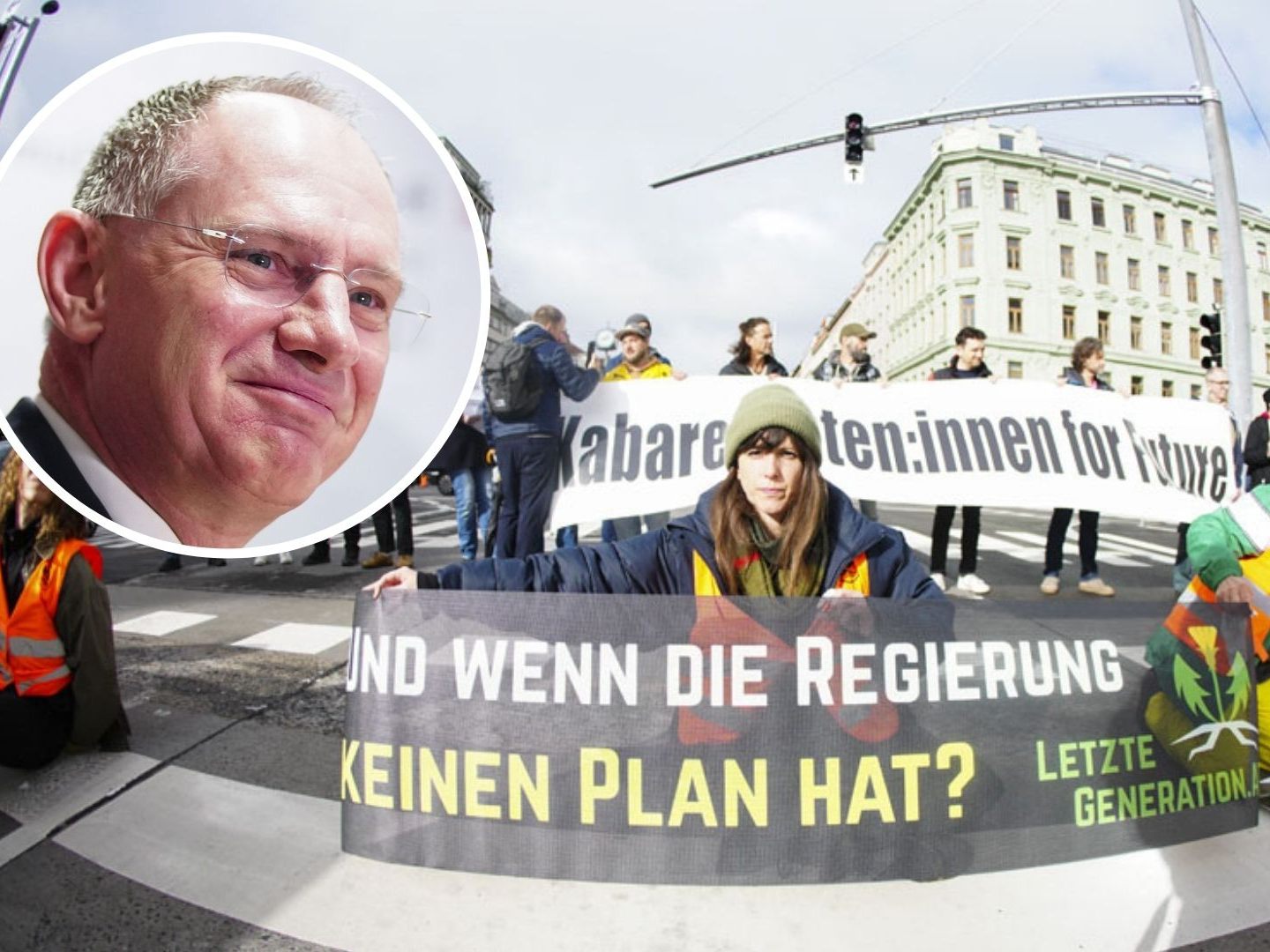 Karner zeigte sich "dankbar" über die hohe Verwaltungsstrafe für die Klimaaktivisten. Karner zeigte sich "dankbar" über die hohe Verwaltungsstrafe für die Klimaaktivisten.