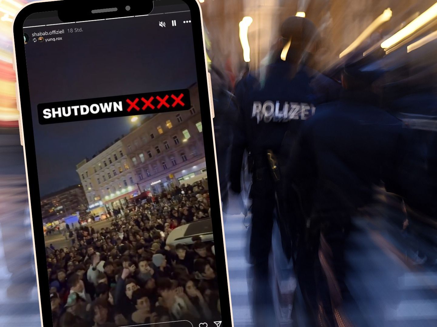 Der Frisörbesuch des Rappers sorgte in der Laxenburger Straße für einen Ausnahmezustand. Der Frisörbesuch des Rappers sorgte in der Laxenburger Straße für einen Ausnahmezustand.