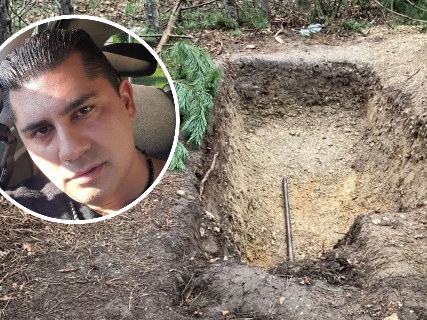 Die Leiche des 39-Jährigen wurde vor fast einem Jahr unweit der Grabungsstelle gefunden. Die Leiche des 39-Jährigen wurde vor fast einem Jahr unweit der Grabungsstelle gefunden.