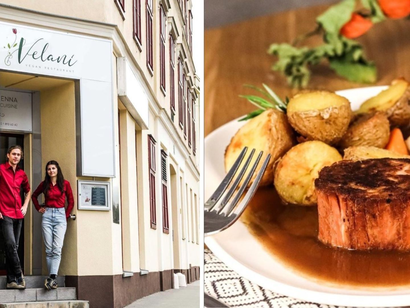 Das Velani Cafe in Wien setzt trotz veganer Küche vor allem auf traditionell österreichische Gerichte. Das Velani Cafe in Wien setzt trotz veganer Küche vor allem auf traditionell österreichische Gerichte.