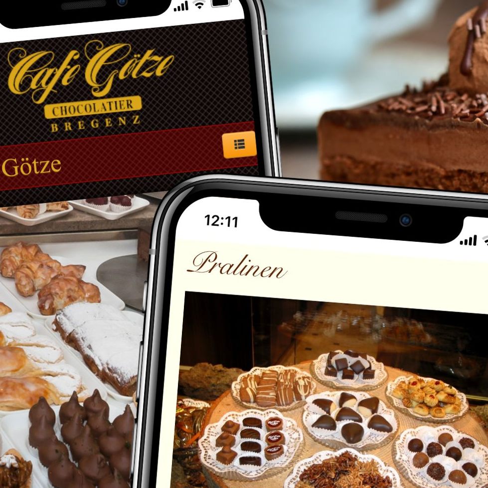 Das Café Götze ist Kaffeehaus, Konditorei und Chocolaterie in einem.