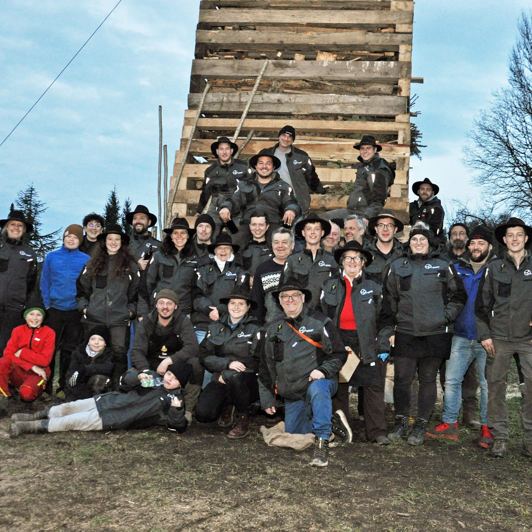 Die Funkenzunft Oberdorf gehört zu den traditionsreichsten in Dornbirn.