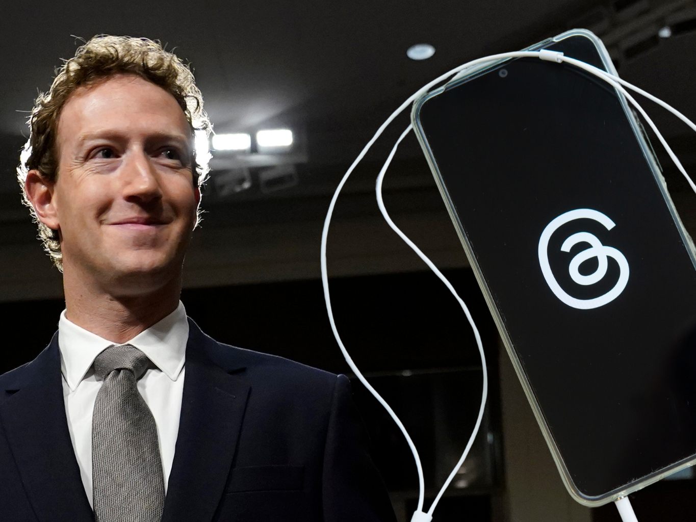 Mark Zuckerberg freut sich über den Erfolg von Threads Mark Zuckerberg freut sich über den Erfolg von Threads
