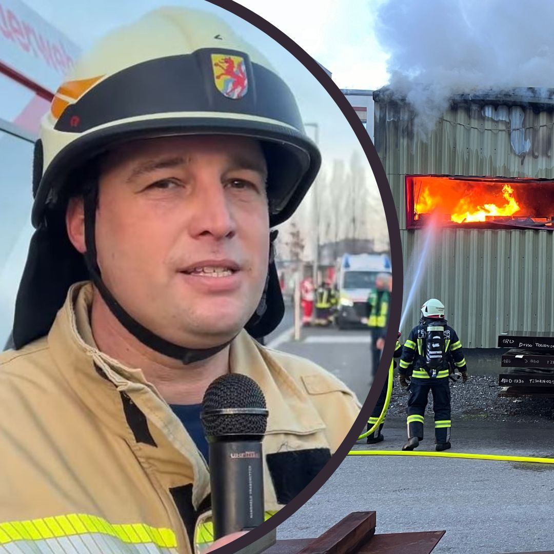 Brand in Wolfurter Batteriefirma