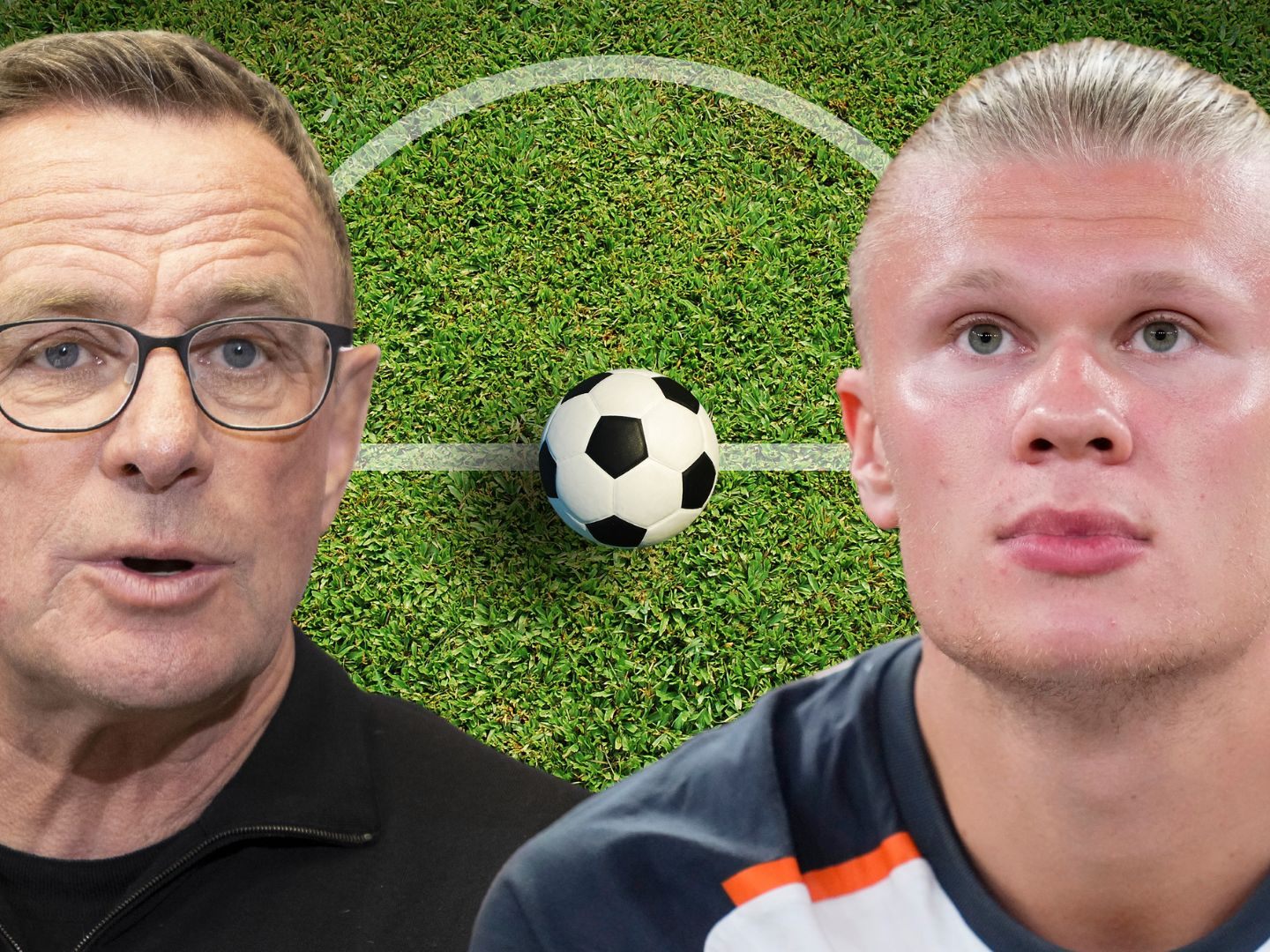 ÖFB-Trainer Rangnick freut sich auf das Duell mit Haaland.