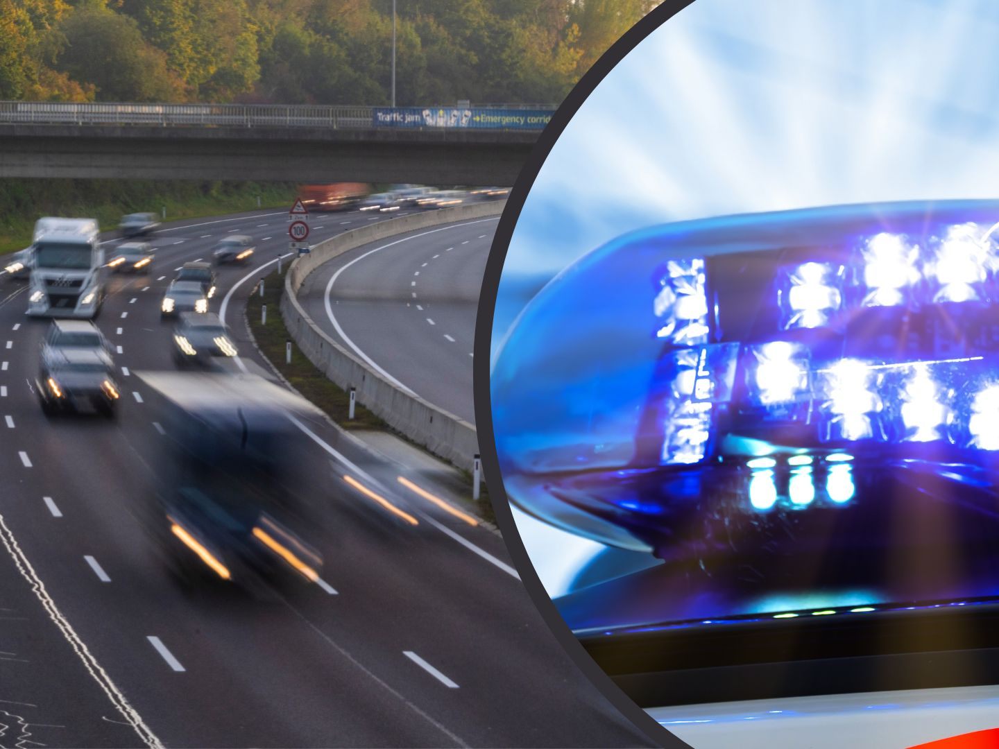 Ungewöhnlicher Einsatz auf der A14 Ungewöhnlicher Einsatz auf der A14