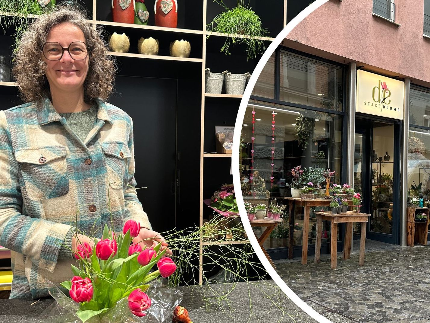 Riccarda Holzer ist die Chefin der neuen "Stadtblume".