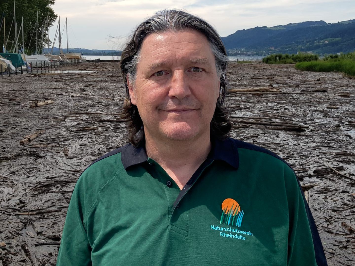 Geschäftsführer des Naturschutzvereins Rheindelta, Walter Niederer