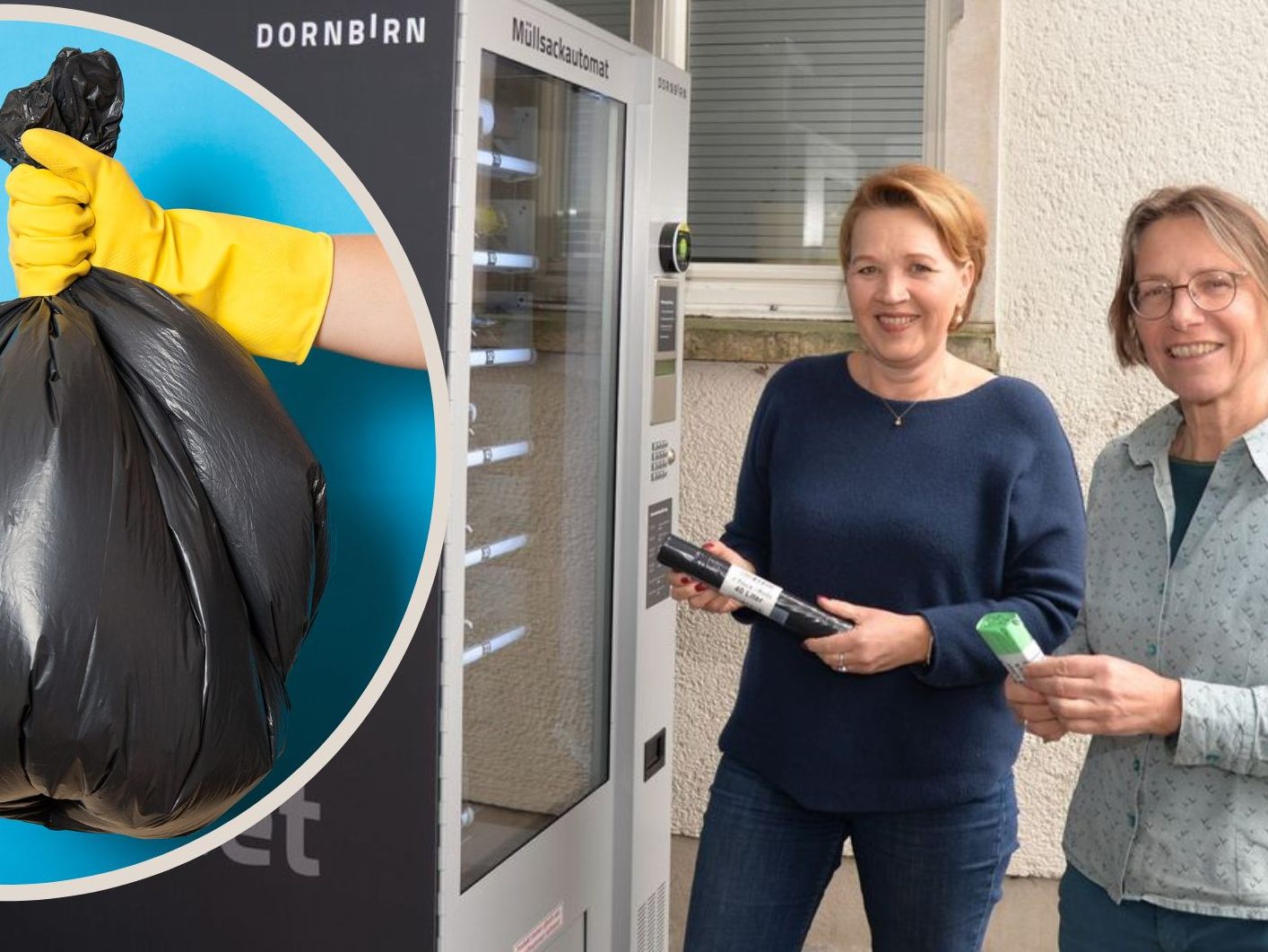 Automat für Müllsäcke für Dornbirn Automat für Müllsäcke für Dornbirn