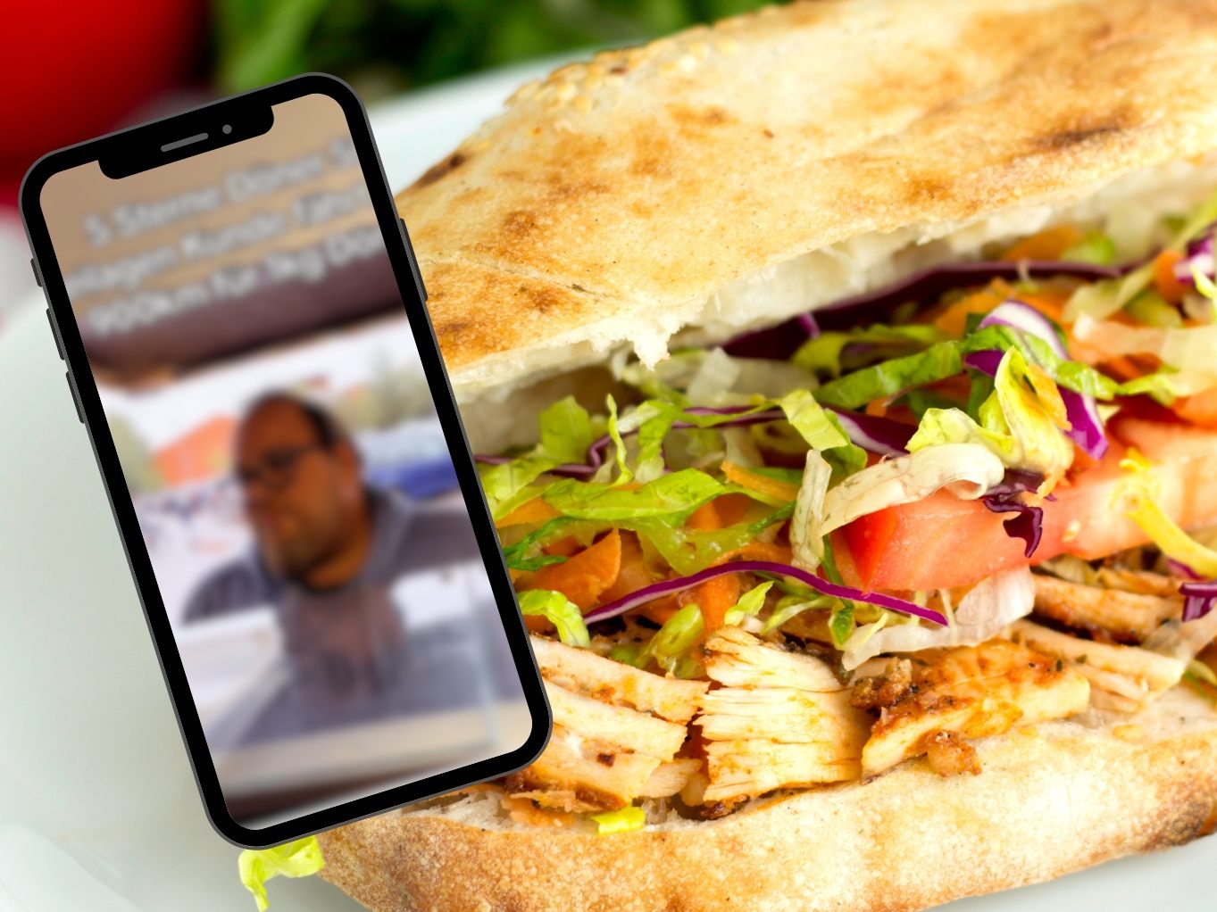 Baran Besfky und sein TikTok Döner (Symbolbild)