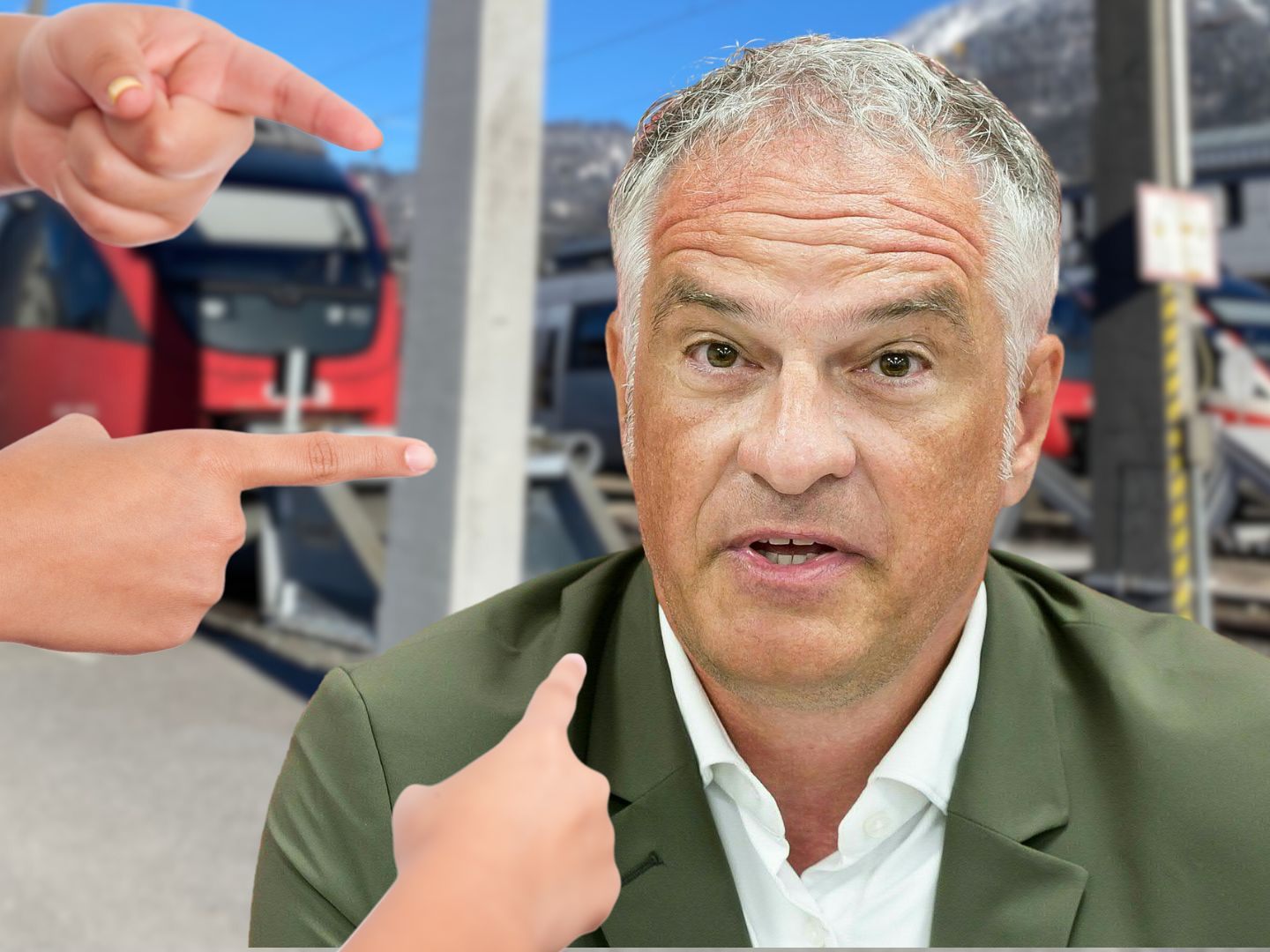 Mario Leiter bekommt Vorwürfe an den Kopf geschmissen
