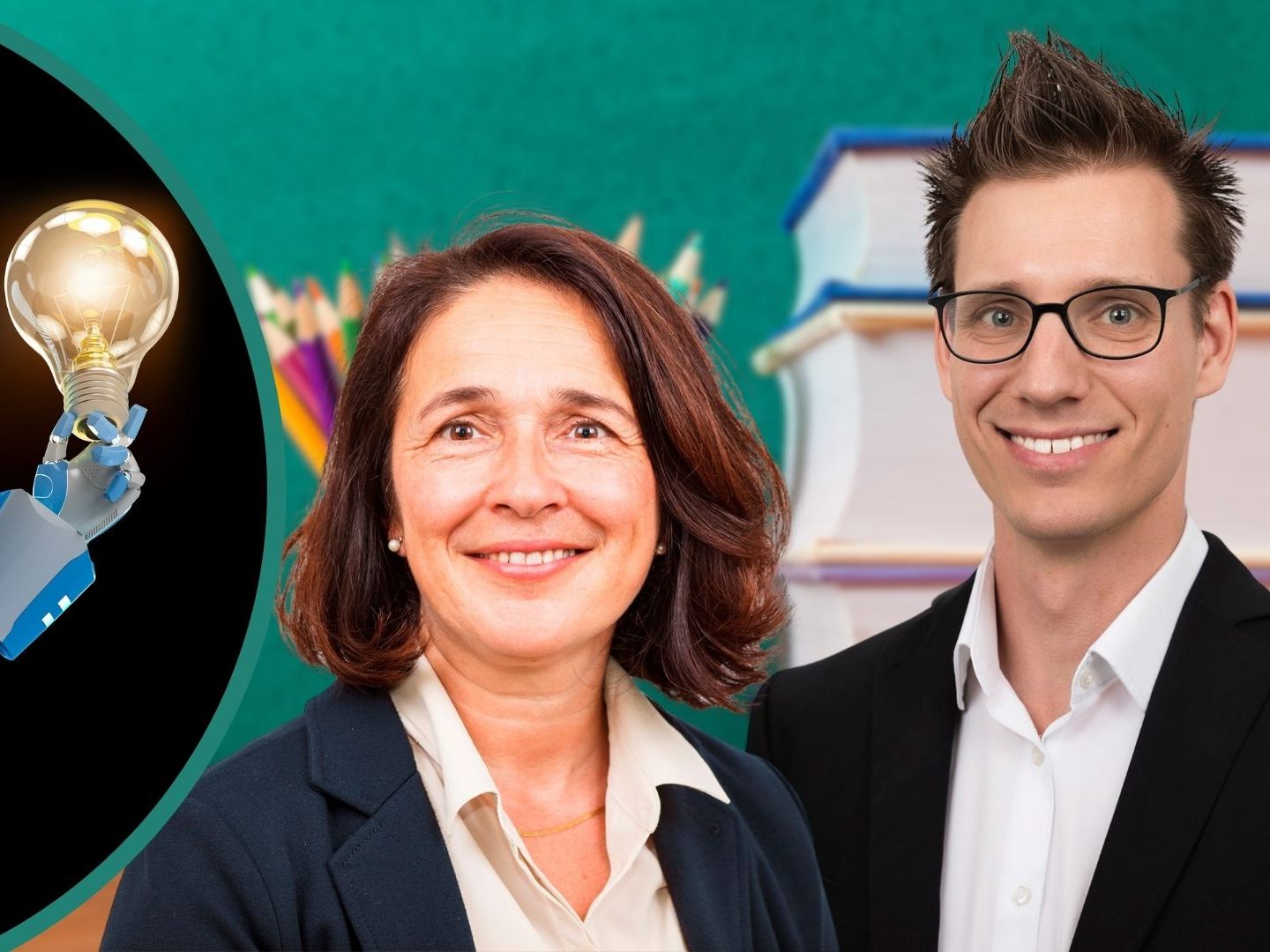 Stephan Obwegeser und Michaela Germann.