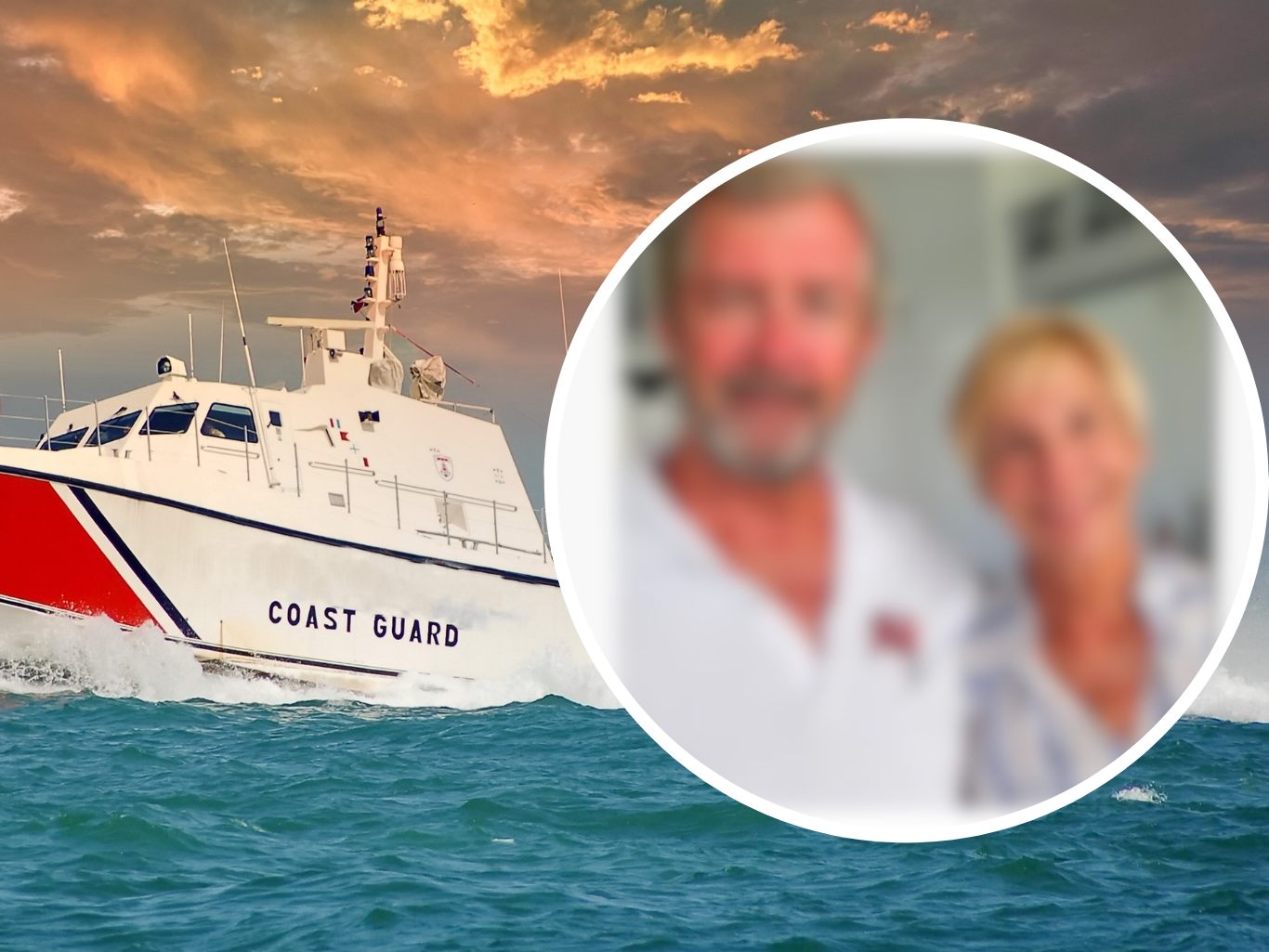 Verschwundenes Segler Paar