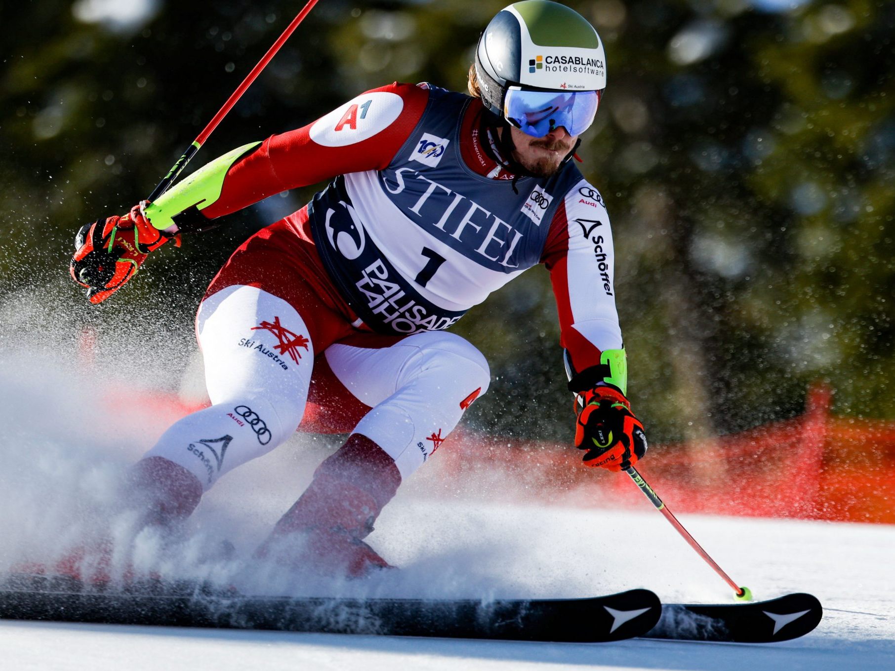 USA Ski Technicians at the start: World Cup giant slalom on live tape – Sport VOL.AT –