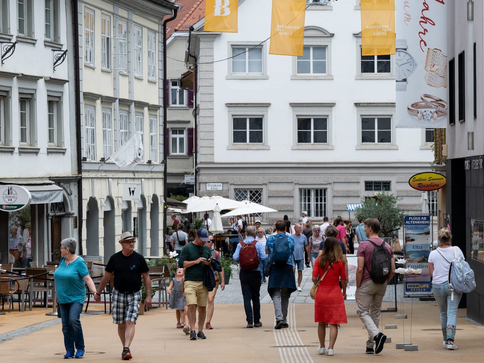 Die Bregenzer Fußgängerzone beschäftigt jetzt auch den Verfassungsgerichtshof.